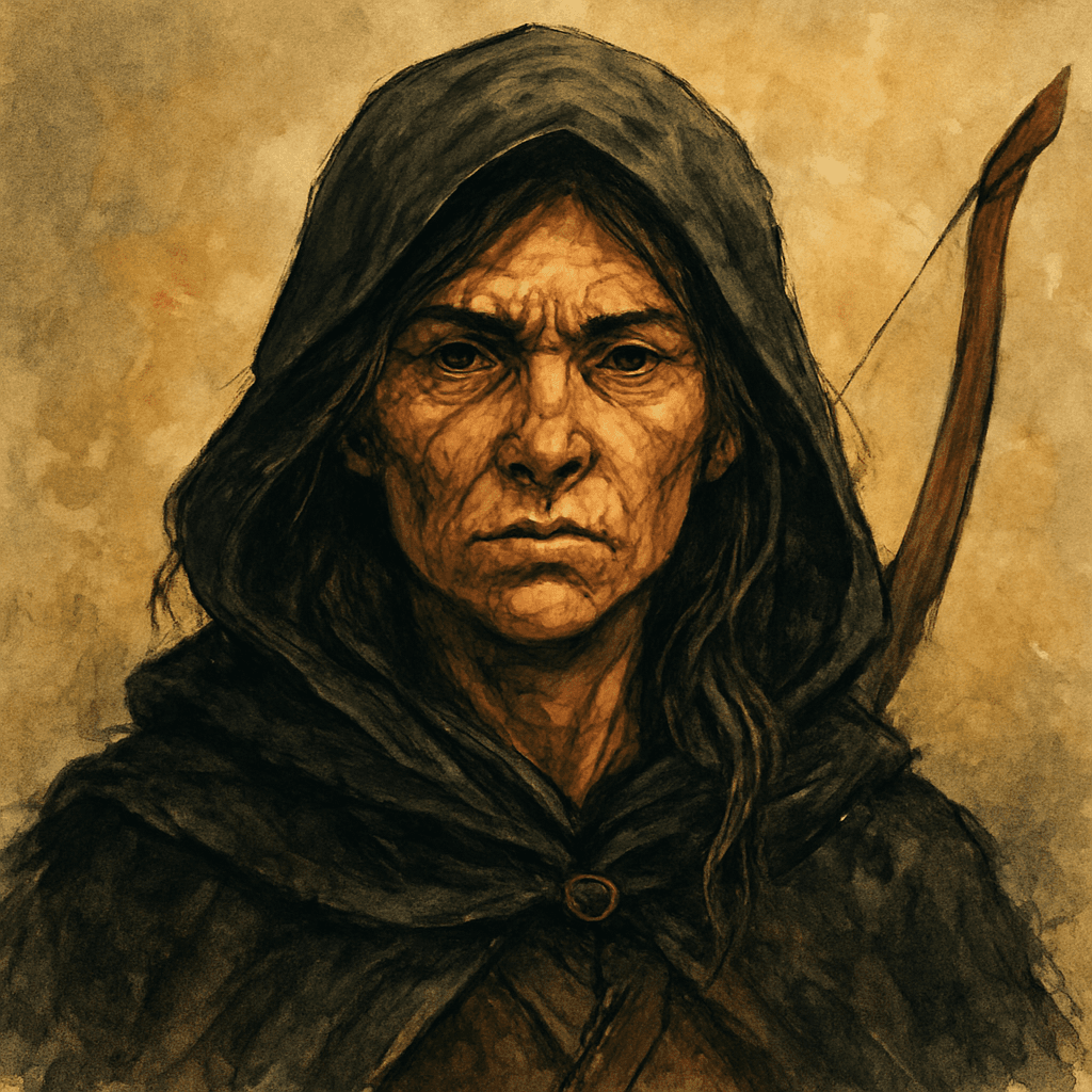 Portrait de La Magicienne